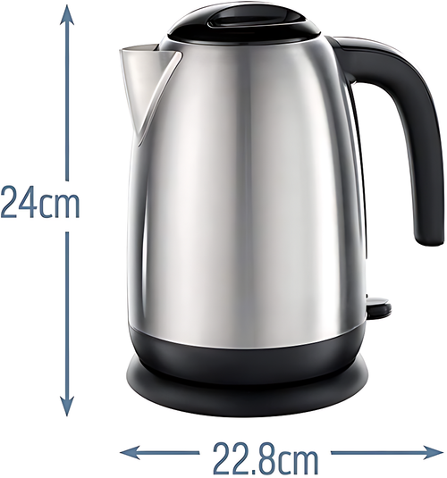 1.7L 3000W Brushed Adventure Kettle